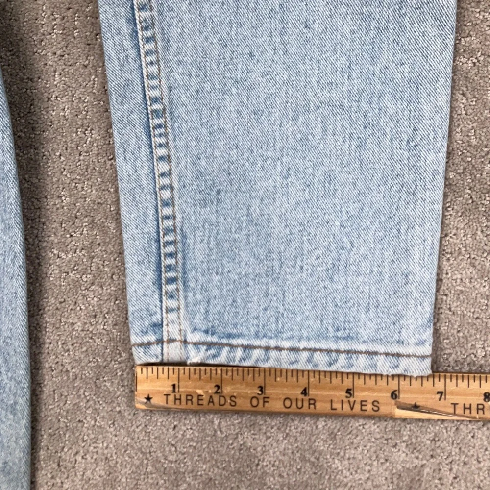 Levi's 550 Jeans Mens 34W 36L Faded Blue Relaxed Fit VTG USA
